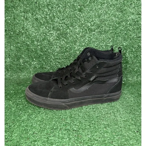 Vans SK8-Hi Reissue Zip Women Size 6.5 Black Athletic Casual Skate Shoe Sneakers - Picture 4 of 10